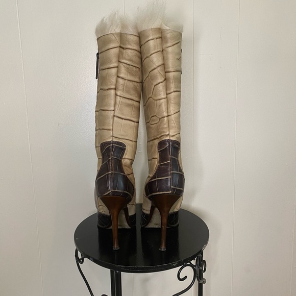 AUTHENTIC GIUSEPPE ZANOTTI FUR BOOTS - Picture 5 of 11